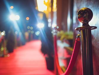 Red carpet at awards ceremony